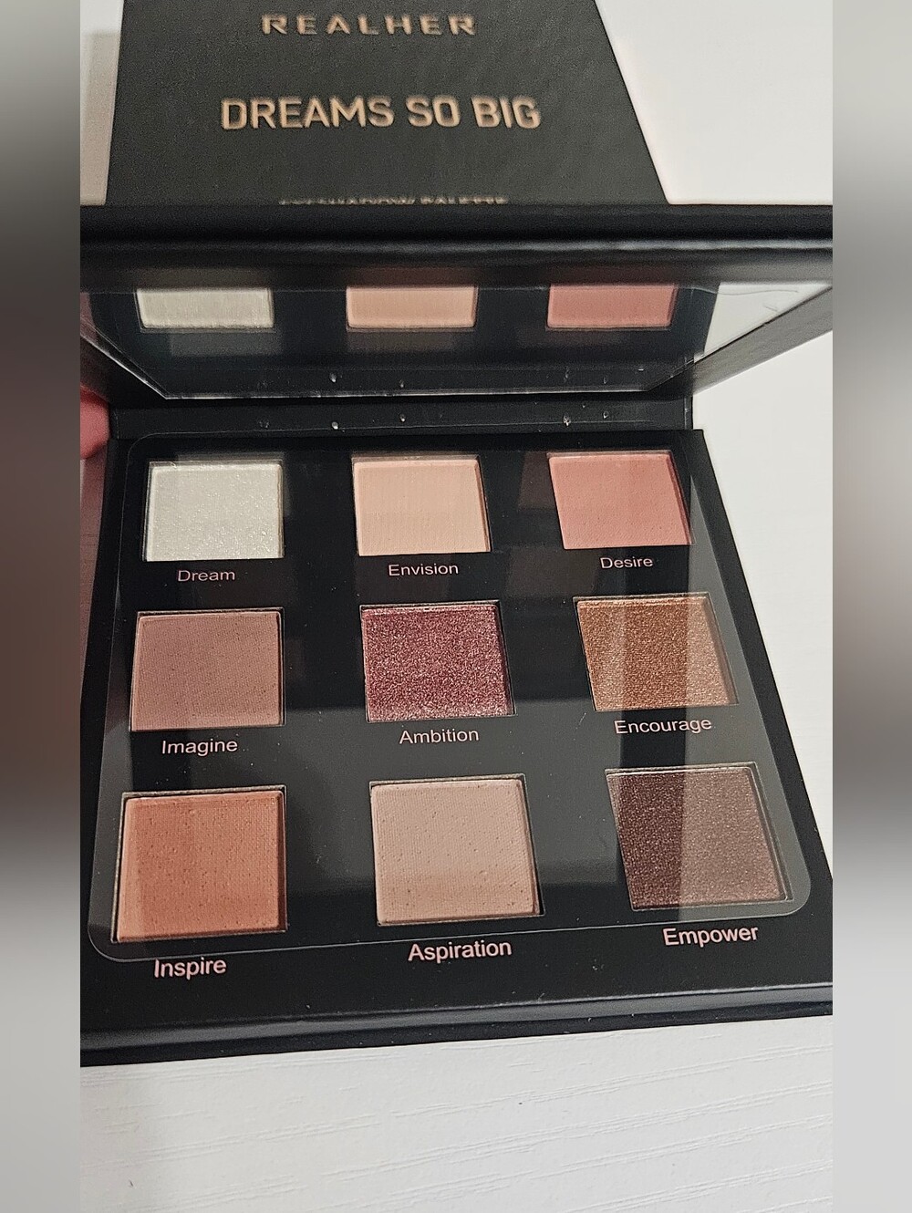 RealHer Dreams So Big Eyeshadow Palette - Cream, Pink, Rose & Bronze Tones